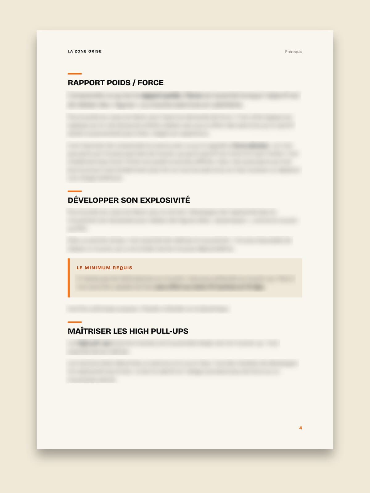 Aperçu flouté d'une page de l'ebook : chapitre Prérequis